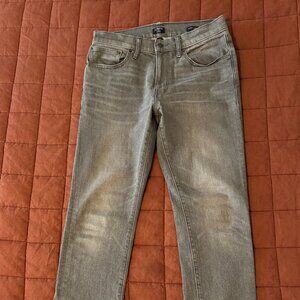 J Crew Mens Flex Straight Jeans - Gray - Size 29